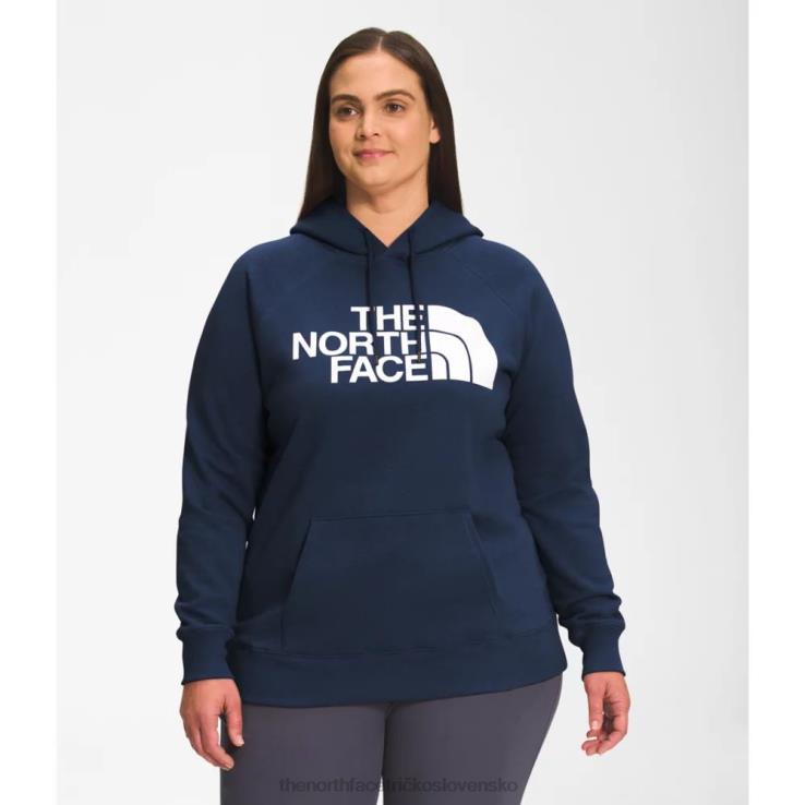 HLH085810 vrcholové námorníctvo The North Face dámska mikina s kapucňou a polovičnou kupolou