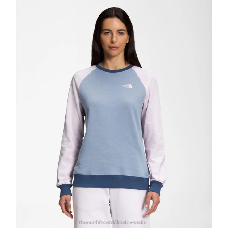 HLH086071 levanduľová hmla The North Face ženy color block crew