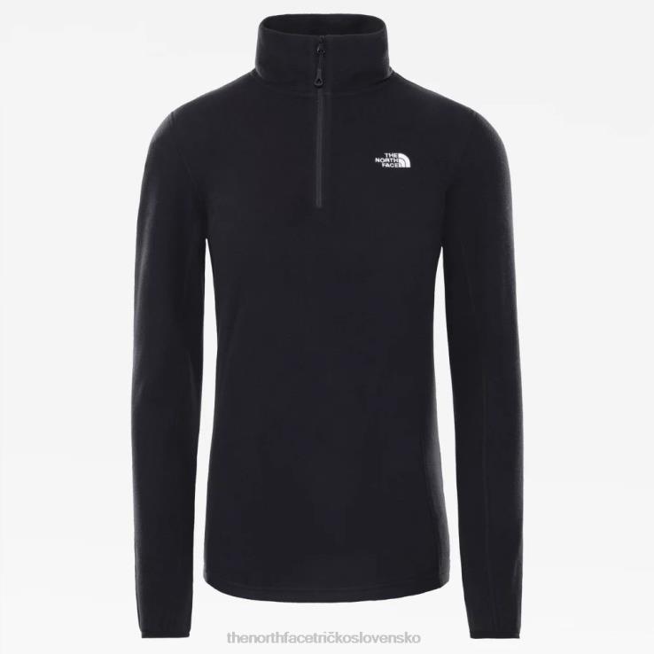 HLH08608 čierna The North Face ženy rieši 1/4 zips fleece