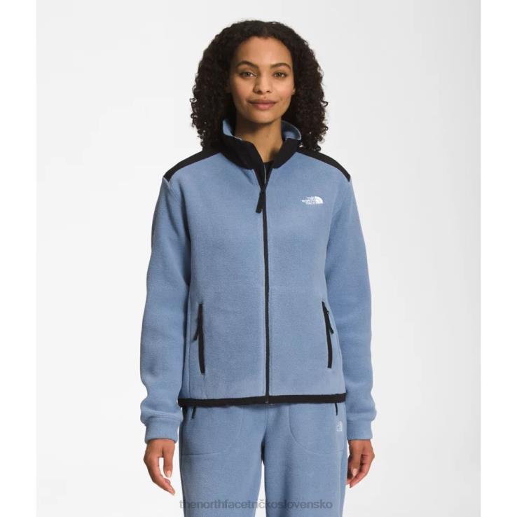 HLH086126 ľudová modrá The North Face dámska bunda alpine polartec 200 na zips