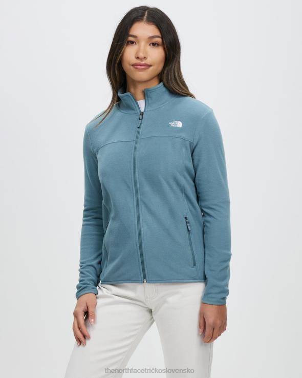 HLH086963 Modrá The North Face tka glacier fleece bunda na zips