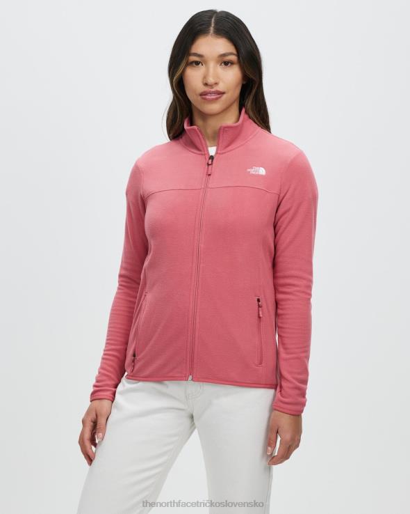HLH086970 bridlicová ruža The North Face tka glacier fleece bunda na zips