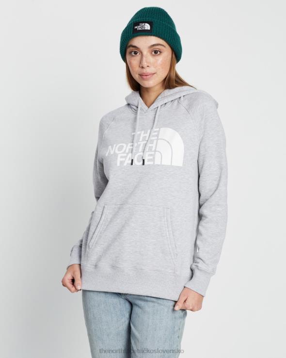HLH087046 sivá The North Face nová mikina s kapucňou a kapucňou