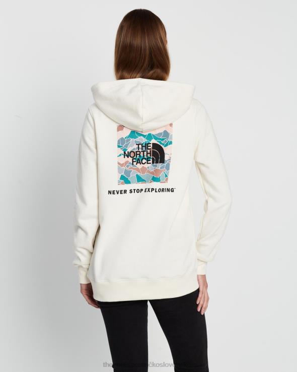 HLH087096 biely The North Face mikina s kapucňou box nse