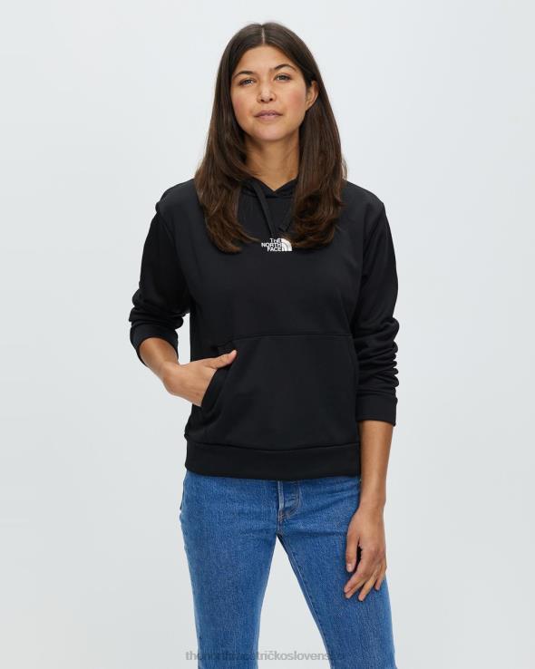 HLH087100 čierna biela The North Face mikina s kapucňou na prieskum