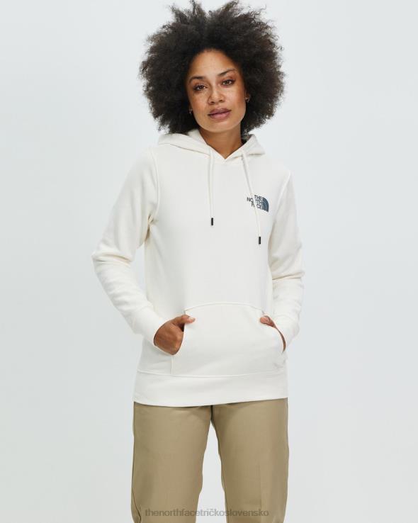 HLH087134 biely The North Face mikina s kapucňou box nse