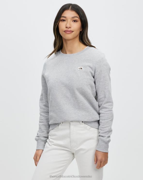 HLH087161 sivá The North Face Heritage Patch crew