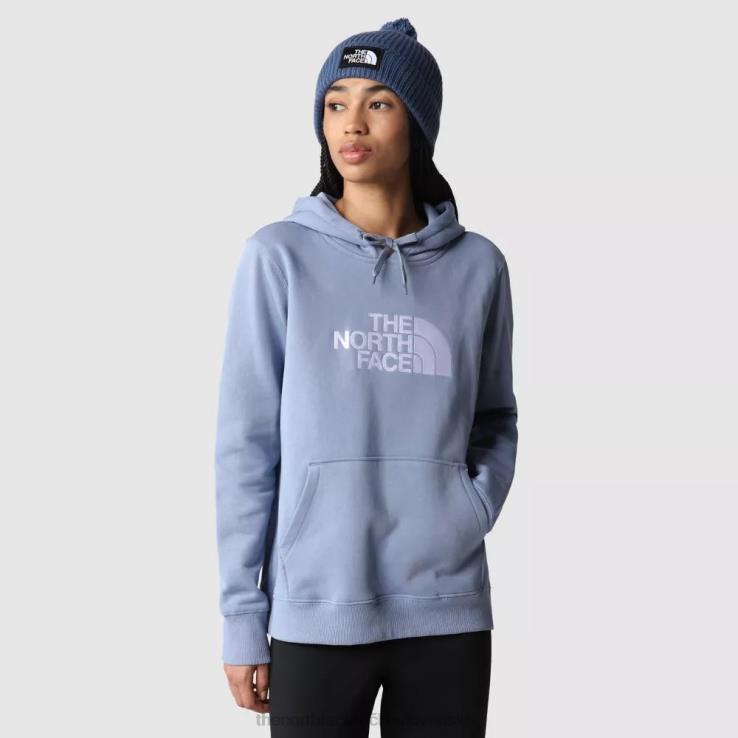 HLH08878 ľudová modrá The North Face ženy nakreslili mikinu s kapucňou
