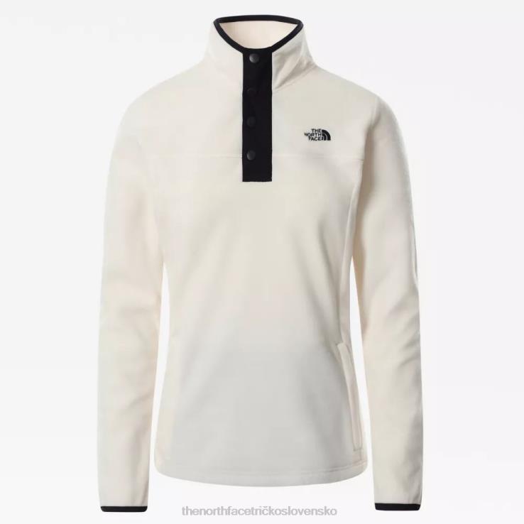 HLH08917 biely The North Face dámsky fleece s 1/4 zipsom