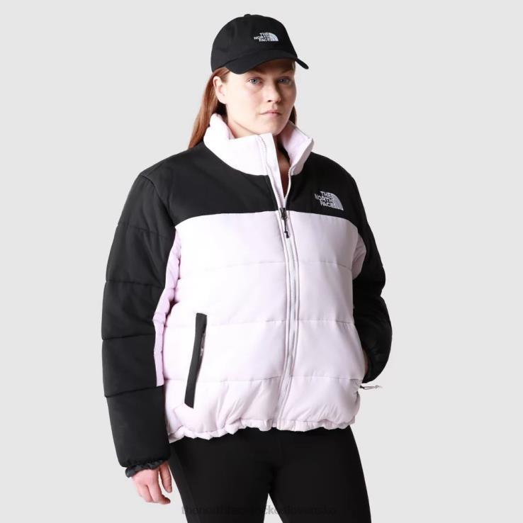 HLH081888 levanduľová hmla The North Face dámska himalájska zateplená bunda veľkej veľkosti