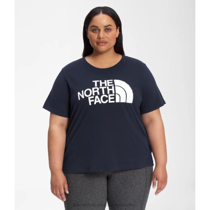 HLH084894 námorníctvo The North Face dámske bavlnené tričko s krátkym rukávom