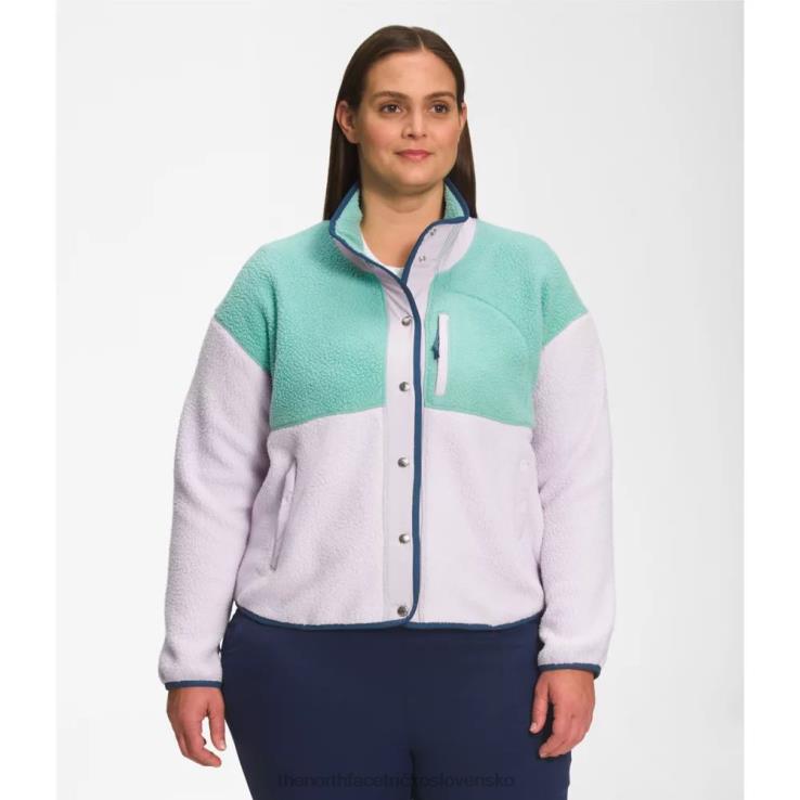 HLH084900 wasabi The North Face dámska fleecová bunda plus cragmont
