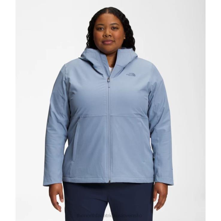 HLH084924 ľudová modrá The North Face dámska mikina s kapucňou Shelbe raschel