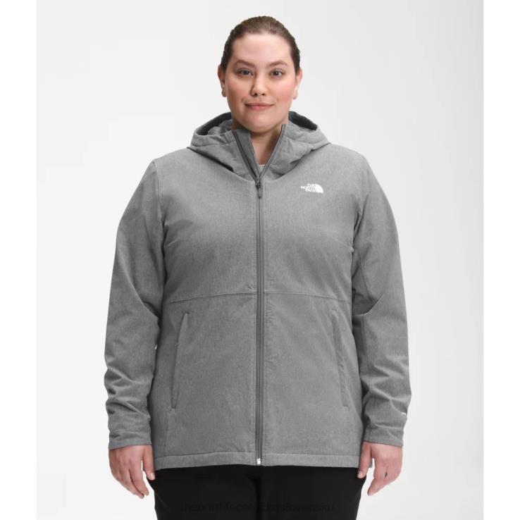 HLH084925 sivá The North Face dámska mikina s kapucňou Shelbe raschel