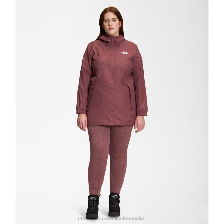 HLH084977 zázvor The North Face ženy plus parka Antora