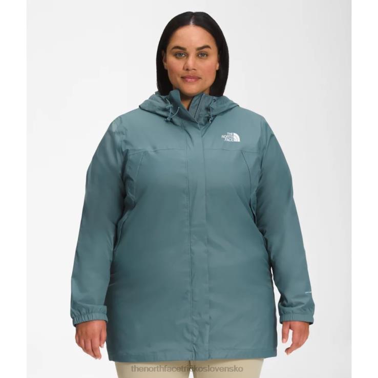 HLH084978 Modrá The North Face ženy plus parka Antora