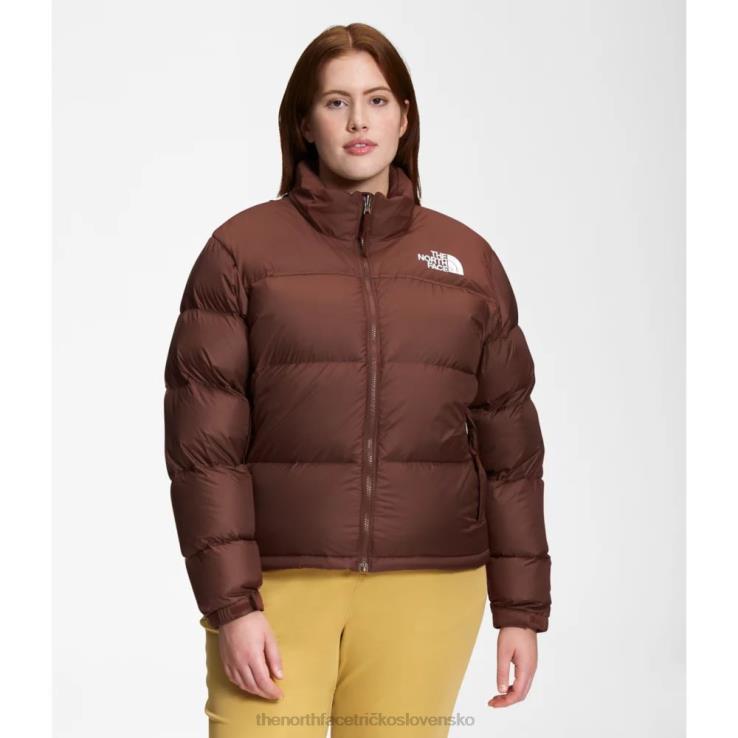 HLH085006 tmavý dub The North Face dámska plus 1996 retro nuptse bunda