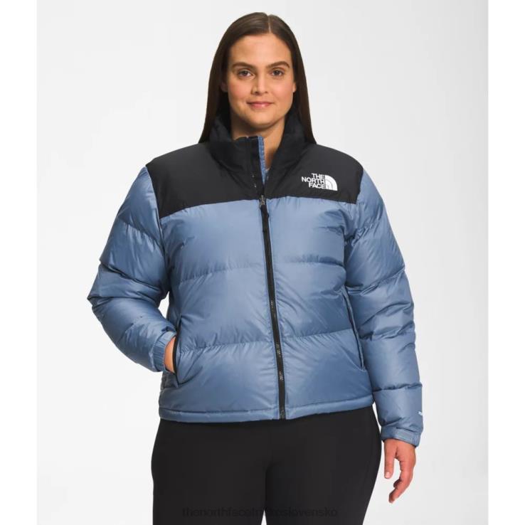 HLH085007 ľudová modrá The North Face dámska plus 1996 retro nuptse bunda