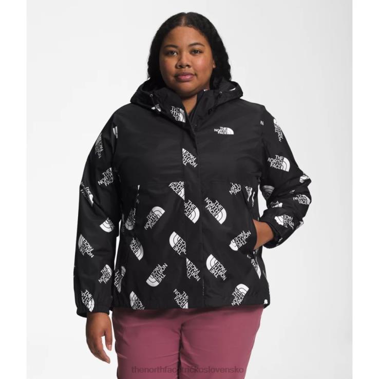HLH085016 čierna The North Face dámske sako s potlačou plus anora