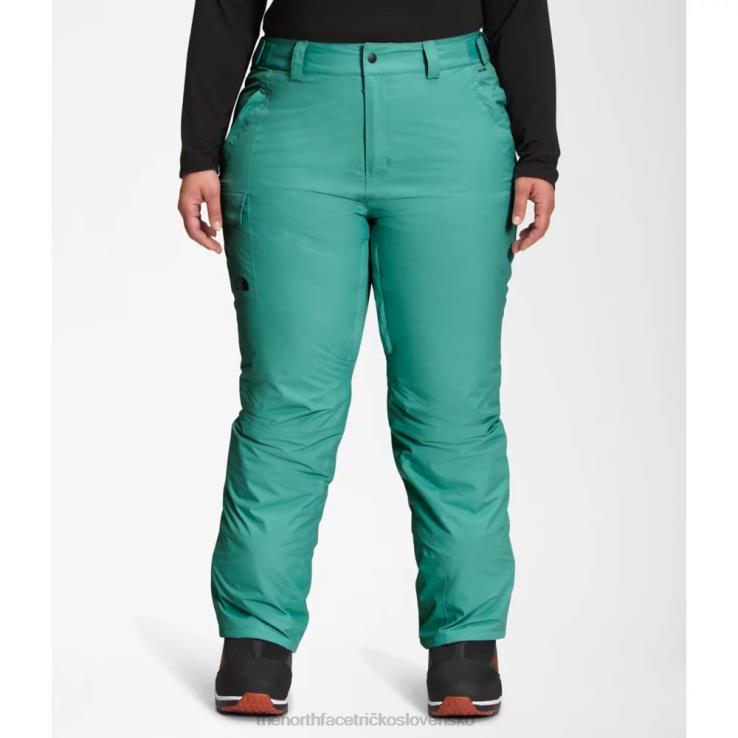 HLH085704 wasabi The North Face ženy plus zateplené nohavice slobody