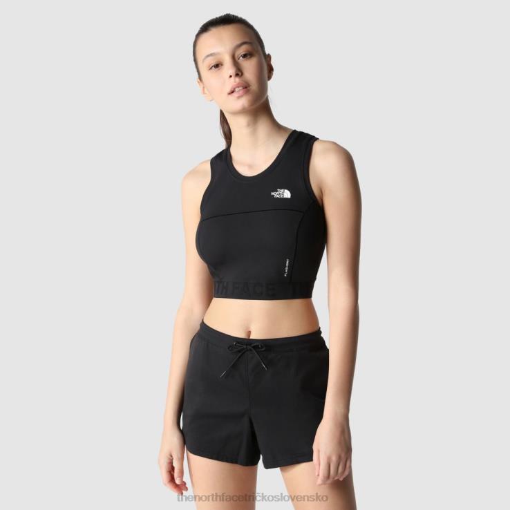 HLH082248 čierna The North Face ženy znižujú tanklette
