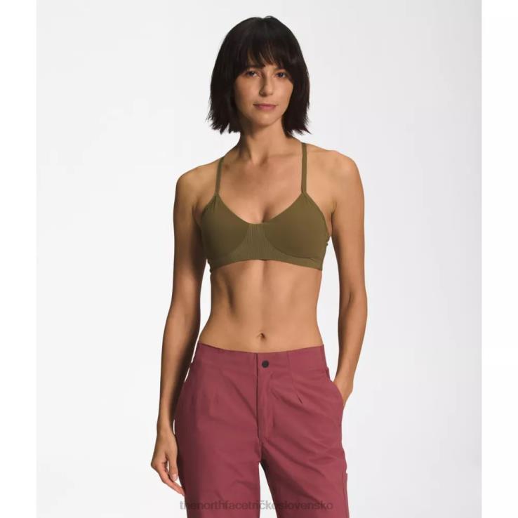 HLH084491 vojenská oliva The North Face ženy vedú v bralette