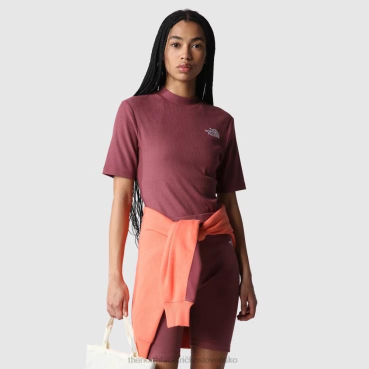 HLH082122 zázvor The North Face dámske body s 3/4 rukávom