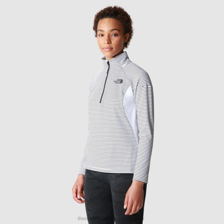 HLH082131 biely The North Face dámske tréningové lab lite fleece