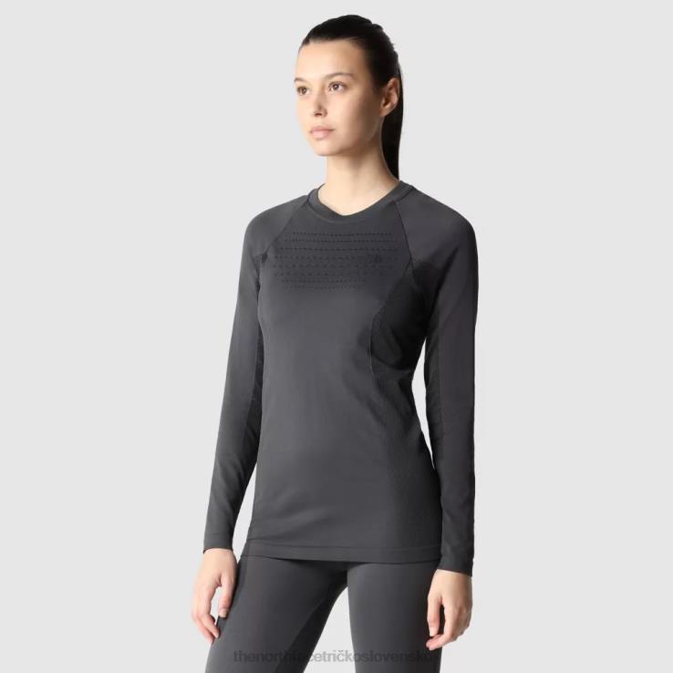 HLH08291 sivá The North Face dámsky športový top s dlhým rukávom