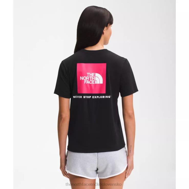 HLH083332 čierna The North Face dámske tričko box nse s krátkym rukávom