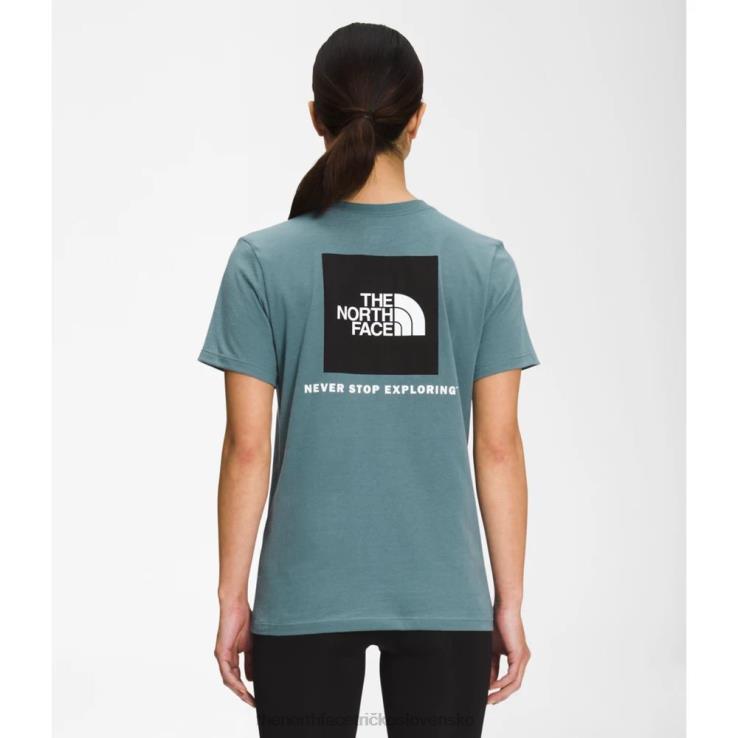 HLH083333 modro-čierna The North Face dámske tričko s krátkym rukávom nse modré čierne