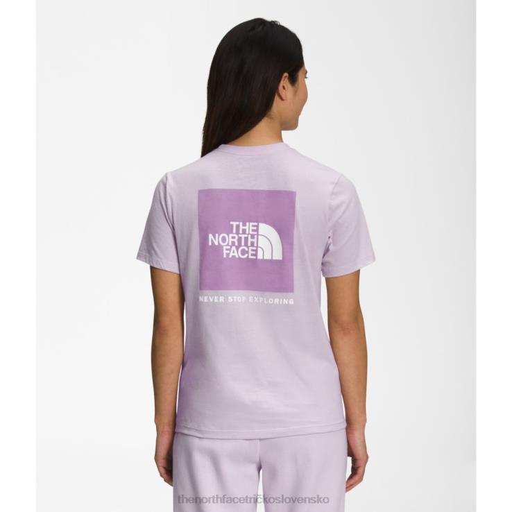 HLH083340 levanduľová hmla The North Face dámske tričko box nse s krátkym rukávom