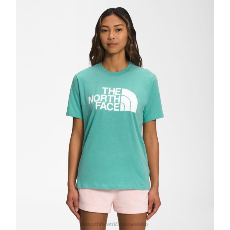 HLH083462 wasabi The North Face dámske bavlnené tričko s krátkym rukávom