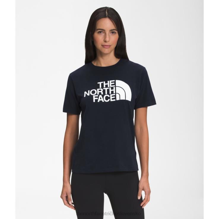 HLH083469 námorníctvo The North Face dámske bavlnené tričko s krátkym rukávom