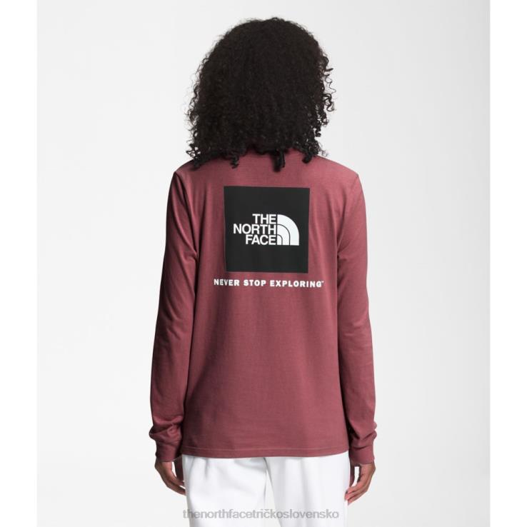 HLH084588 zázvor The North Face dámske boxerské tričko s dlhým rukávom