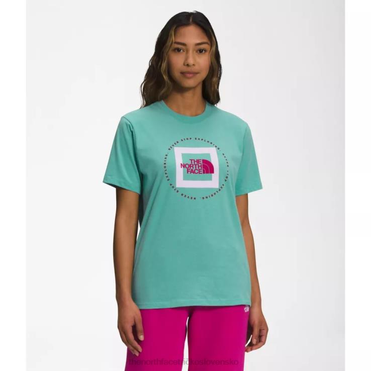 HLH085547 wasabi The North Face dámske tričko geo nse s krátkym rukávom
