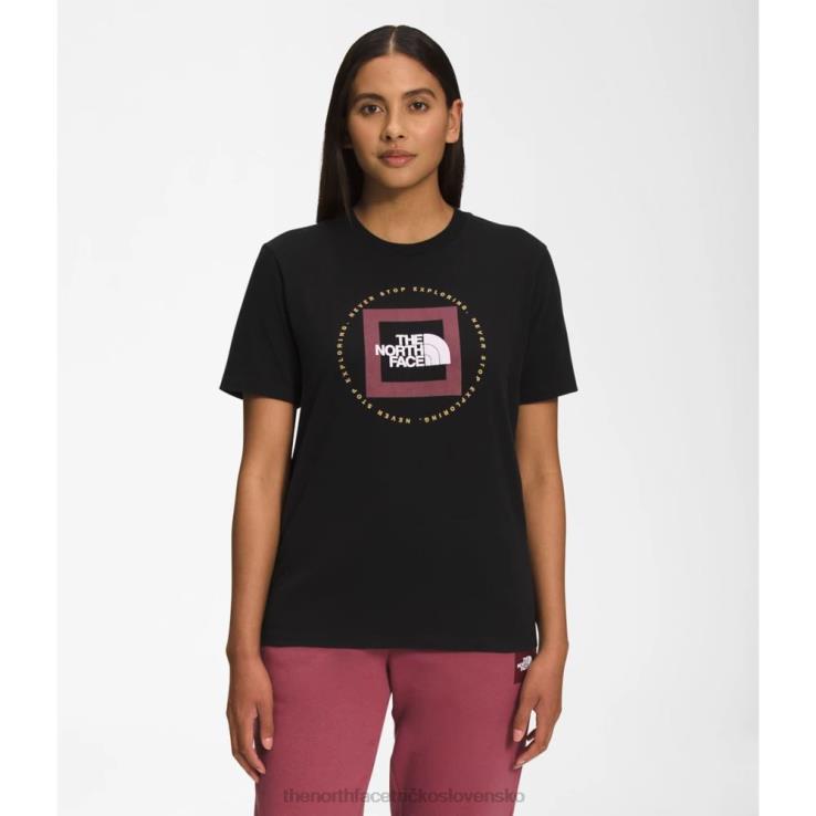 HLH085550 čierna The North Face dámske tričko geo nse s krátkym rukávom