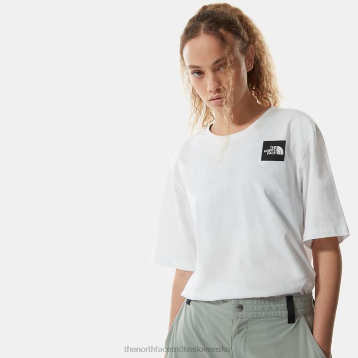 HLH08611 biely The North Face dámske pohodové jemné tričko