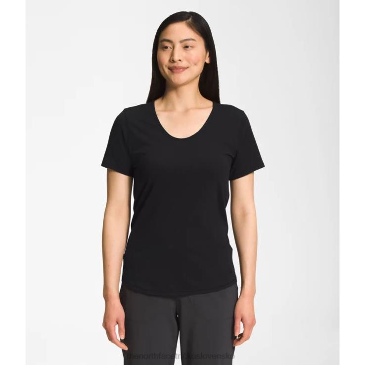 HLH086207 čierna The North Face dámske tričko s krátkym rukávom do terénu
