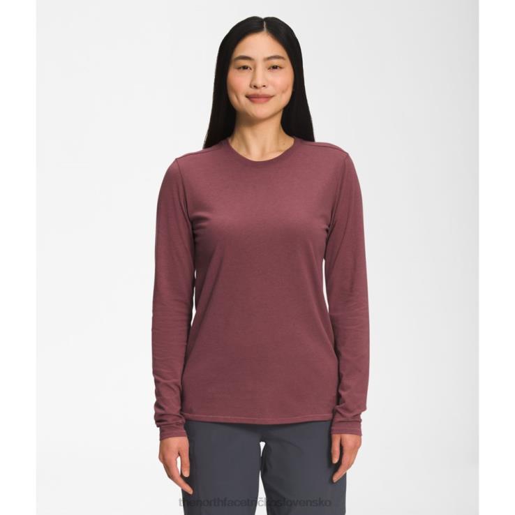HLH086253 zázvor The North Face dámske tričko s dlhým rukávom do terénu
