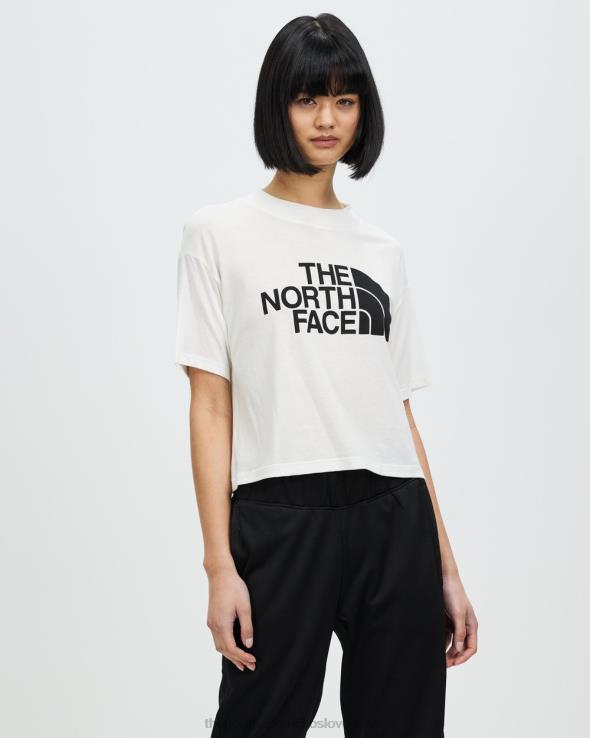 HLH087126 biely The North Face polokupoly skrátené tričko s krátkym rukávom