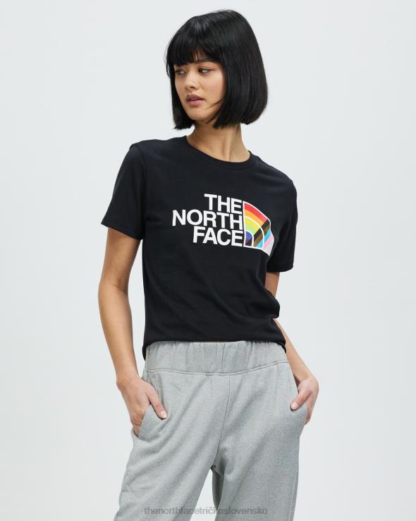 HLH087194 čierna The North Face Pride tričko s krátkym rukávom