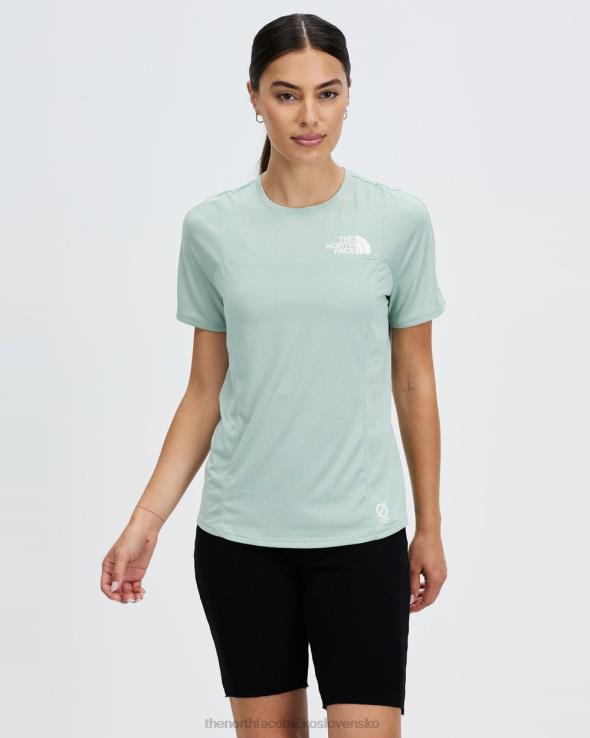 HLH087266 jadeitová zelená The North Face lietať lepšie ako nahé tričko s krátkym rukávom