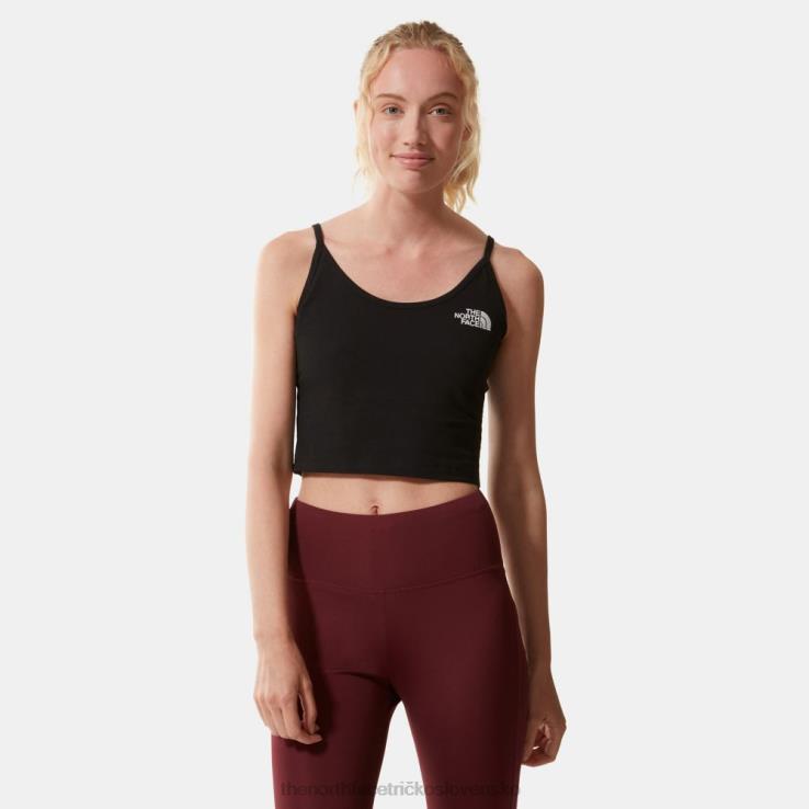 HLH08865 čierna The North Face dámske skrátené tielko