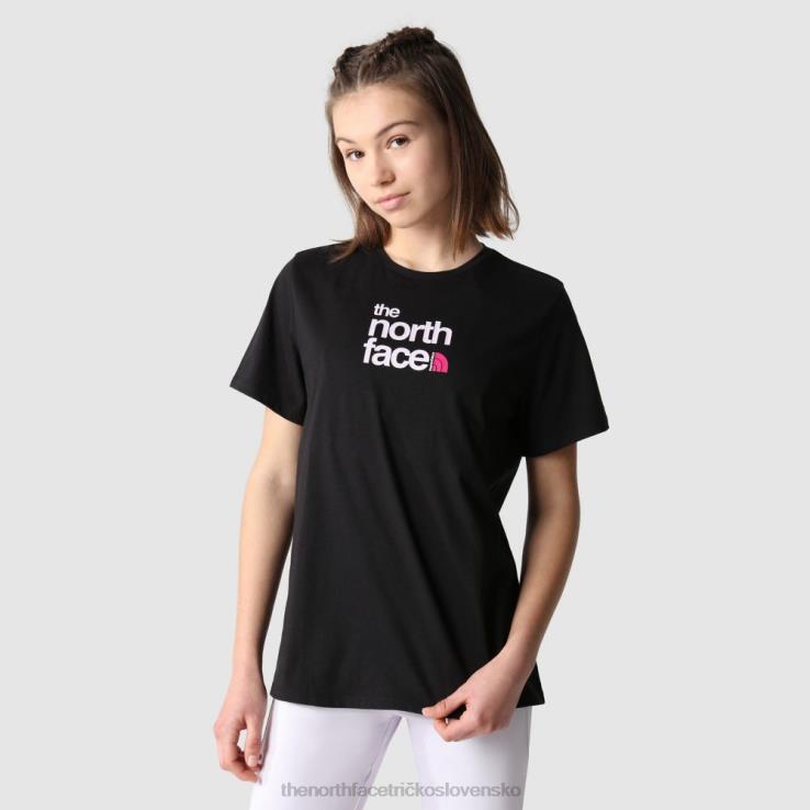 HLH08873 čierna The North Face dámske základné grafické tričko