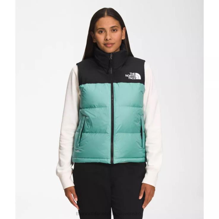 HLH083306 wasabi The North Face dámska retro nuptse vesta z roku 1996