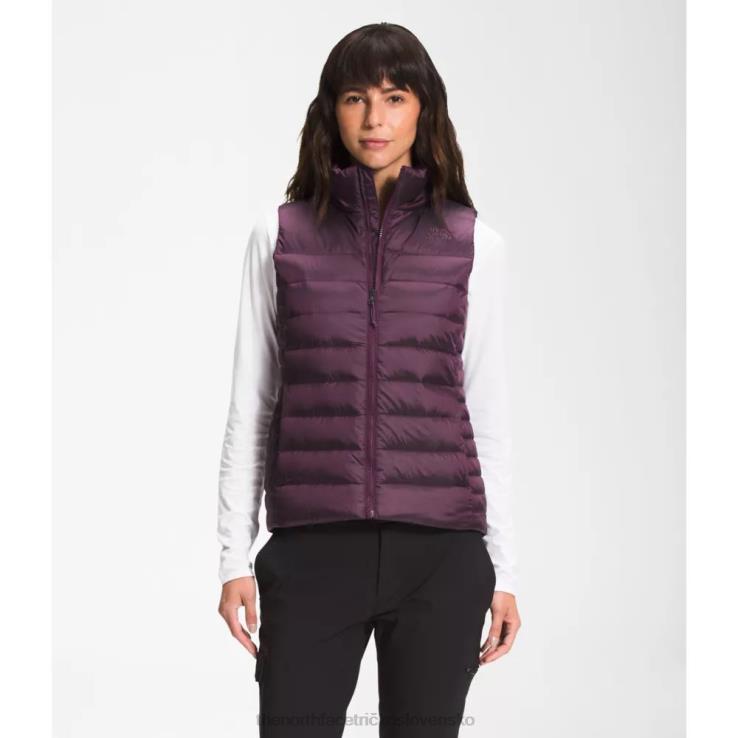 HLH083599 černicové víno The North Face dámska vesta aconcagua