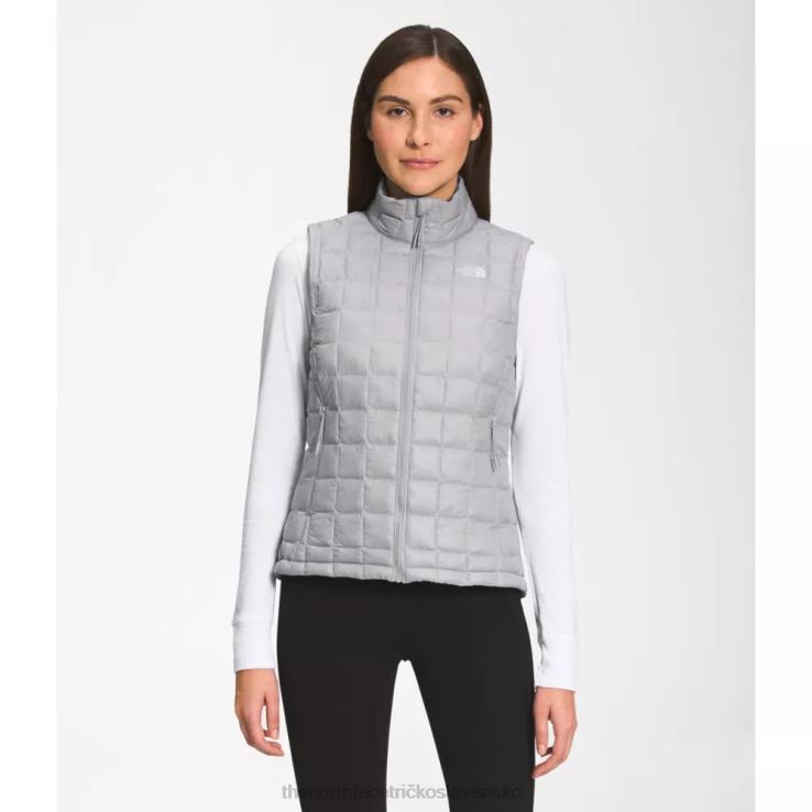 HLH084210 sivá The North Face dámska termobalová eko vesta 2.0