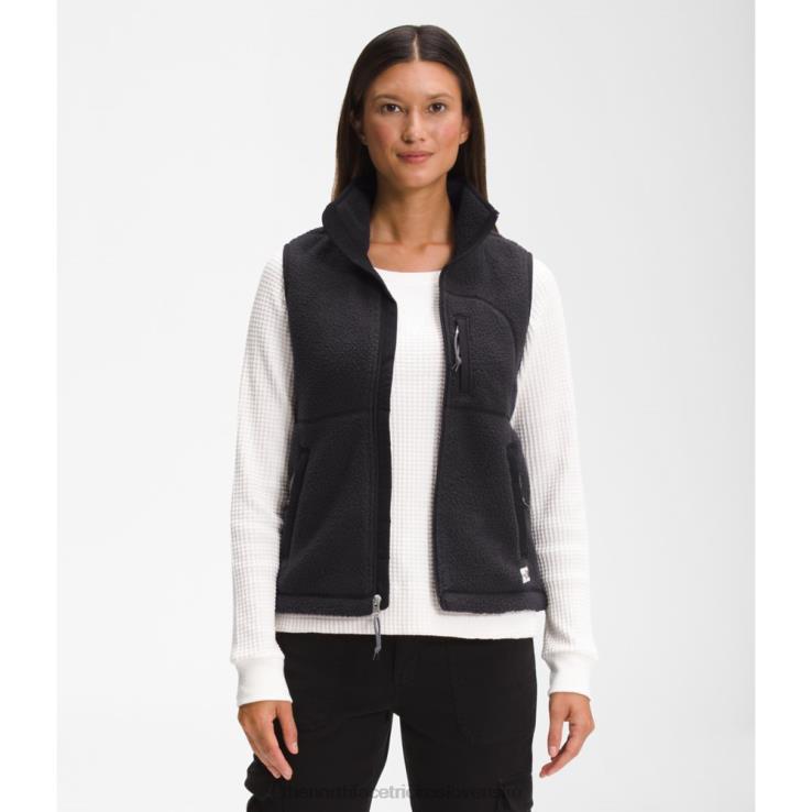HLH084258 čierna The North Face dámska fleecová vesta cragmont