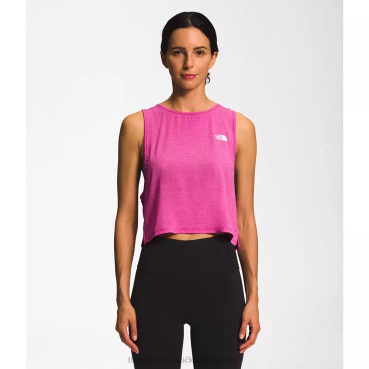 HLH084713 fuchsiovo ružová The North Face ženy putujú crossback tank